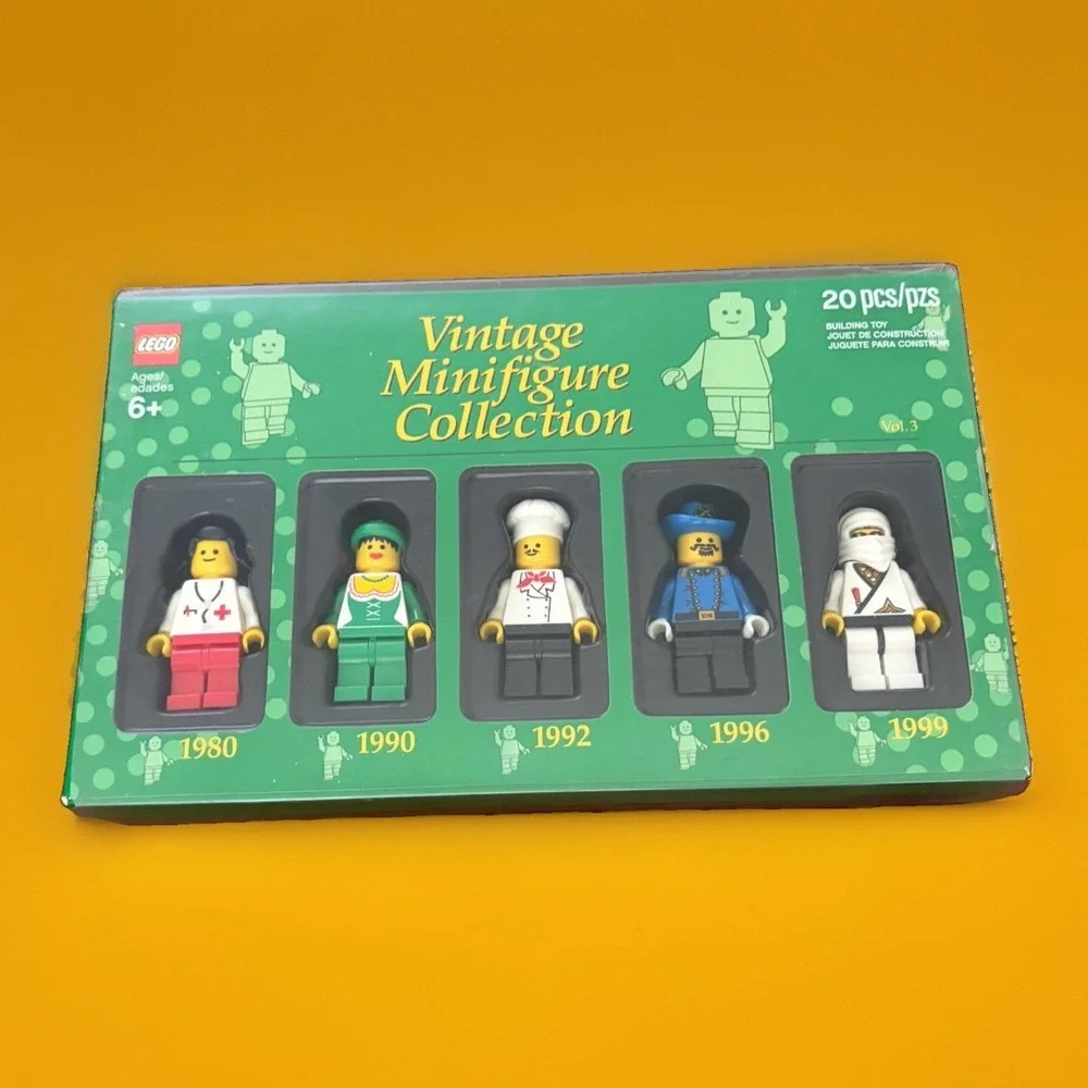 LEGO 5000439 HOLIDAY 5 pc VINTAGE Minifigure SET 1980 1990 1992 1996 1999 TRU ed